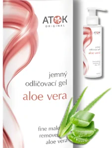 ATOK Jemný odličovací gel Aloe vera 150ml