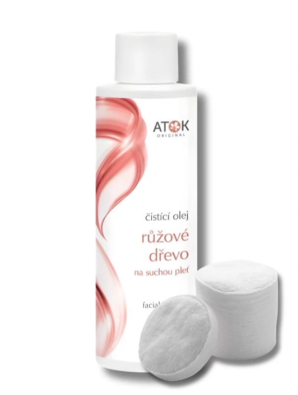 ATOK Čistící olej Růžové dřevo na suchou pleť 150ml