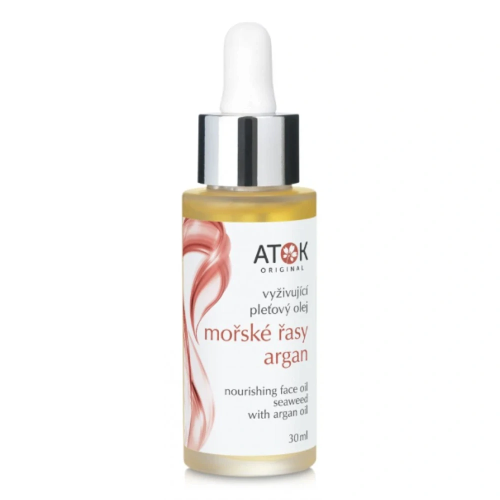 ATOK Vyživující pleťový olej Mořské řasy - argan