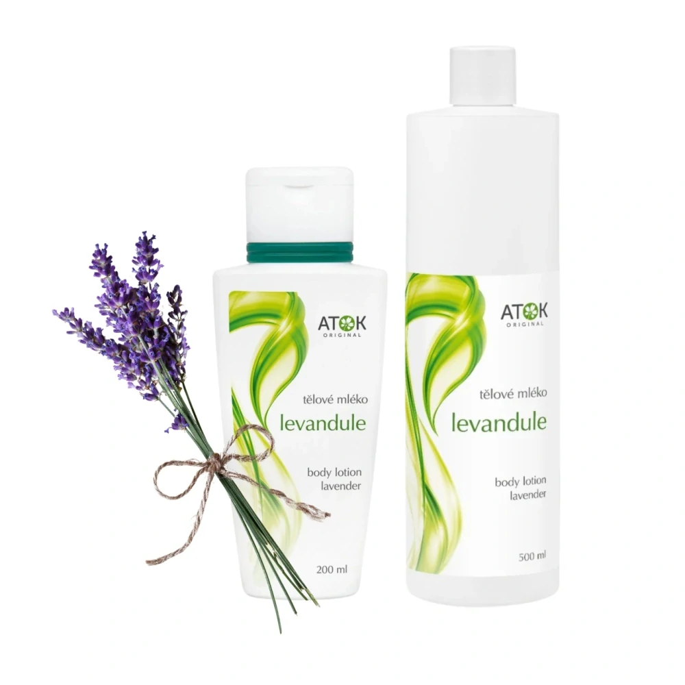 ATOK Tělové mléko Levandule 200ml