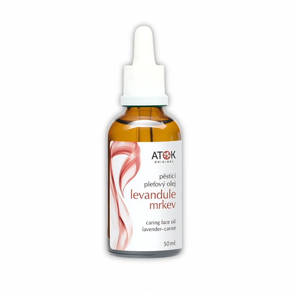 ATOK Pěsticí pleťový olej Levandule-mrkev