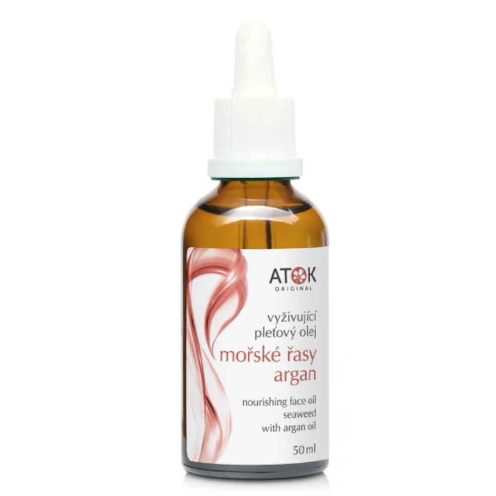 ATOK Vyživující pleťový olej Mořské řasy - argan