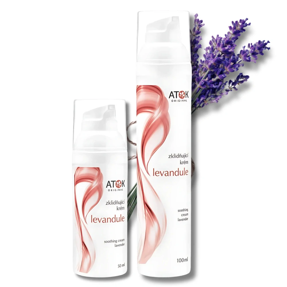 ATOK Zklidňující krém Levandule 50ml