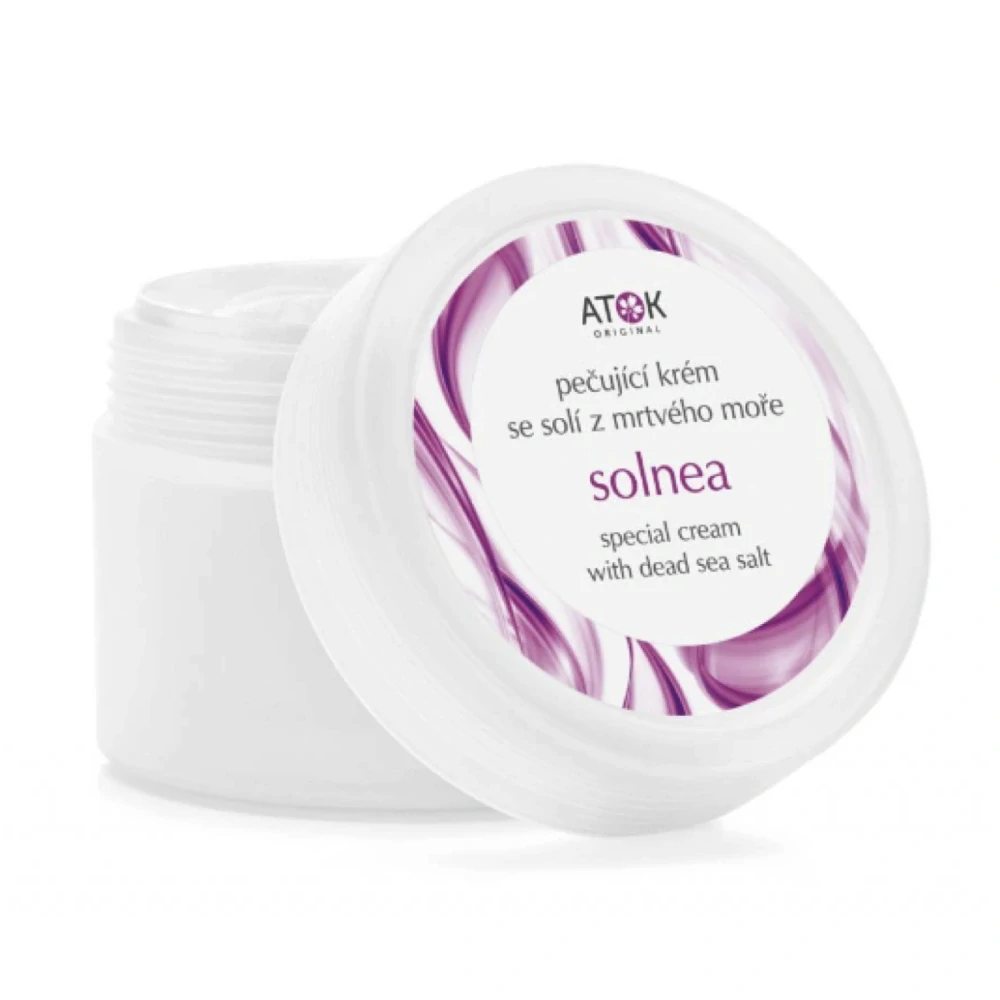 ATOK Pečující krém se solí z Mrtvého moře Solnea 100ml