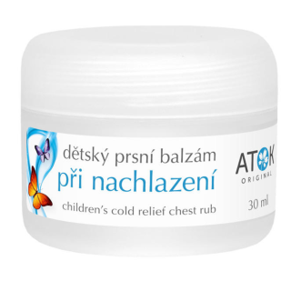 ATOK Dětský prsní balzám při nachlazení 30ml