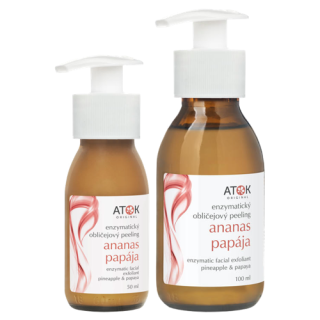 ATOK Enzymatický obličejový peeling Ananas - papája