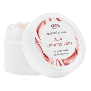 ATOK Pudrová maska Acai - červené víno 40g