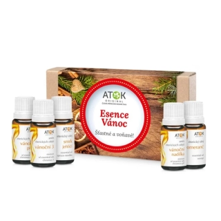 Sada esenciální olejů Esence Vánoc