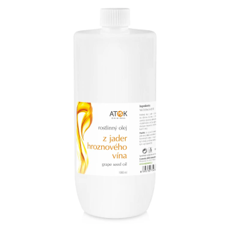 ATOK Rostlinný olej z jader hroznového vína 1l