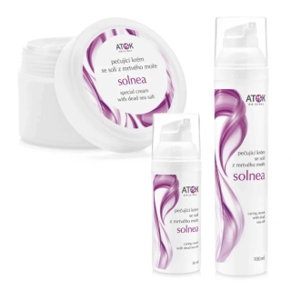 ATOK Pečující krém se solí z Mrtvého moře Solnea